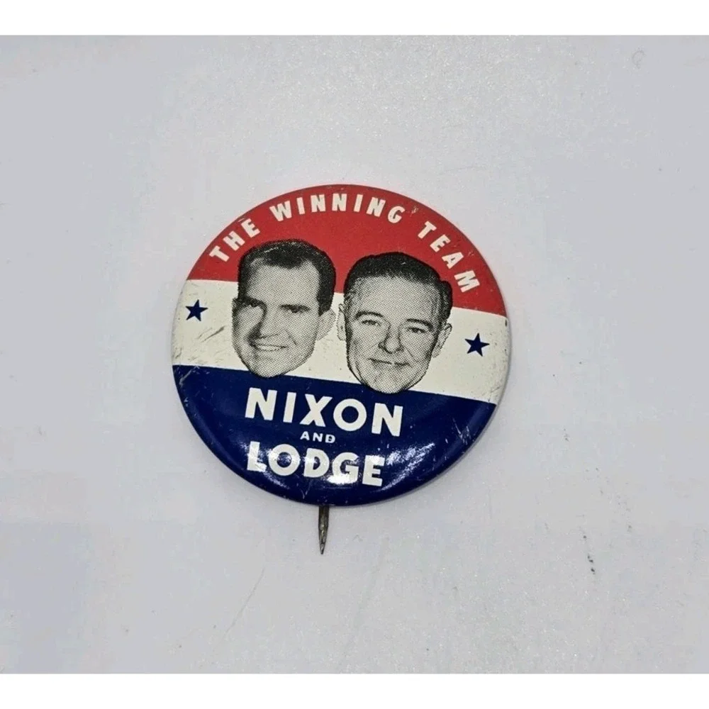 1960's Presidential Election Nixon And Lodge The Winning Team 1.5